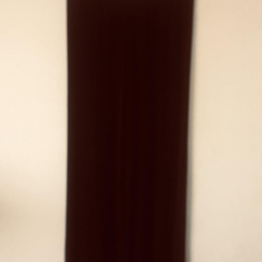 Chocolate knit jersey pants